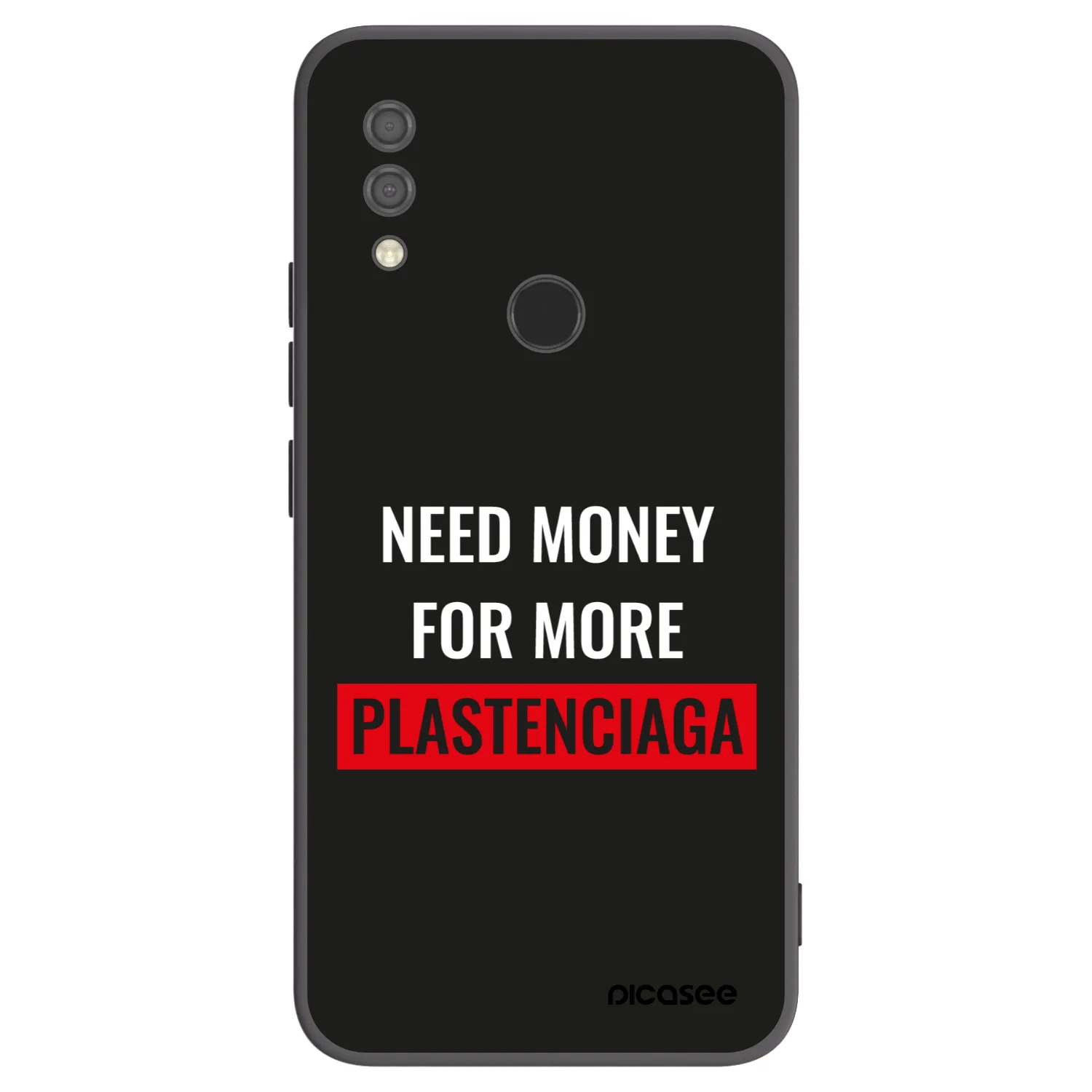 Picasee crna silikonska maskica za Xiaomi Redmi 7 - More PLASTENCIAGA
