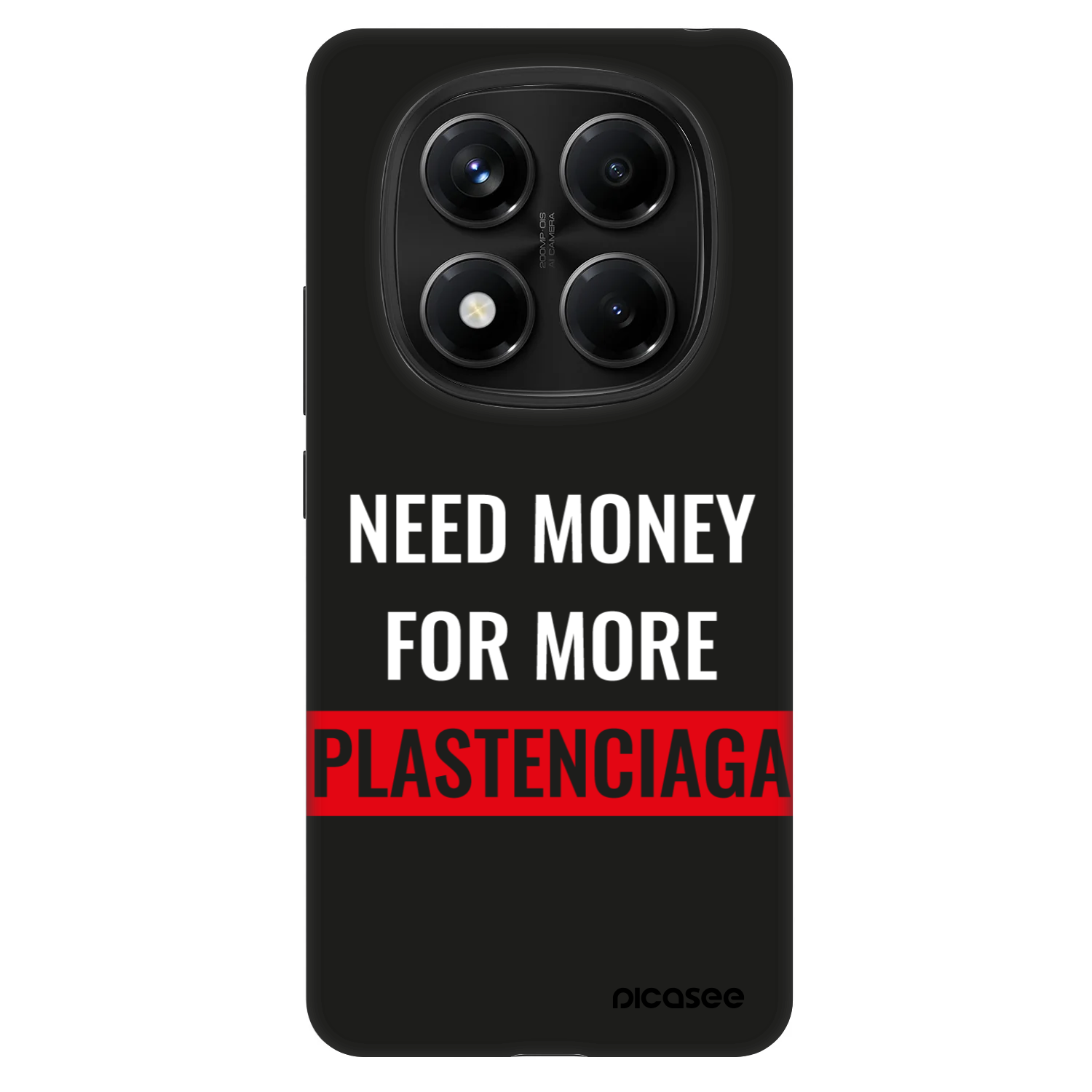Picasee Fashion Case za Xiaomi Redmi Note 14 Pro 5G - More PLASTENCIAGA