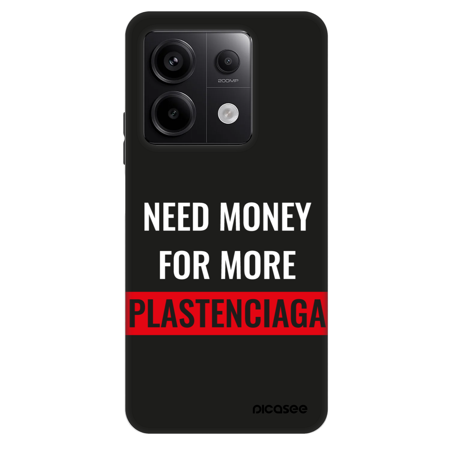 Picasee Fashion Case za Xiaomi Redmi Note 13 Pro 5G - More PLASTENCIAGA