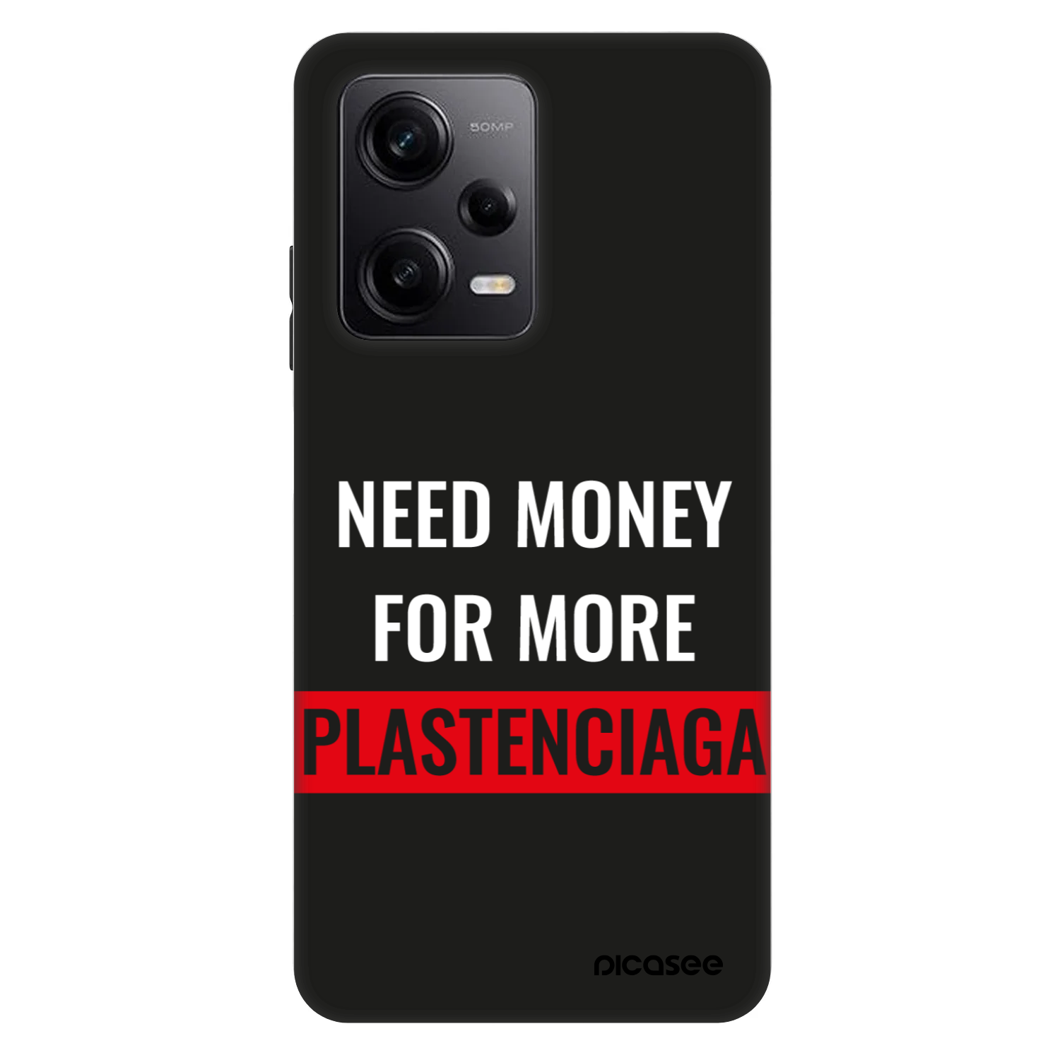 Picasee Fashion Case za Xiaomi Redmi Note 12 Pro+ 5G - More PLASTENCIAGA