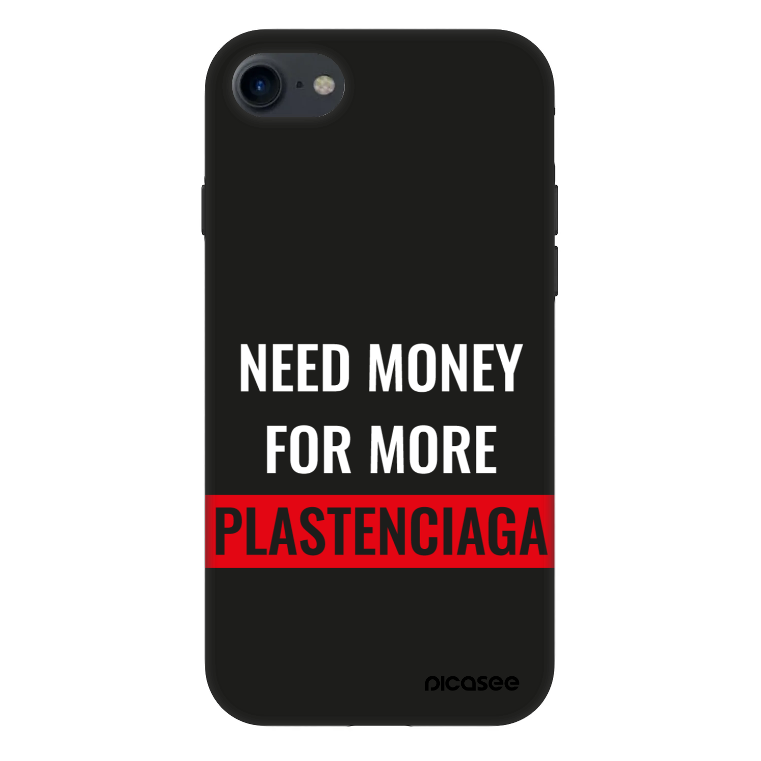Picasee Fashion Case za Apple iPhone 8 - More PLASTENCIAGA