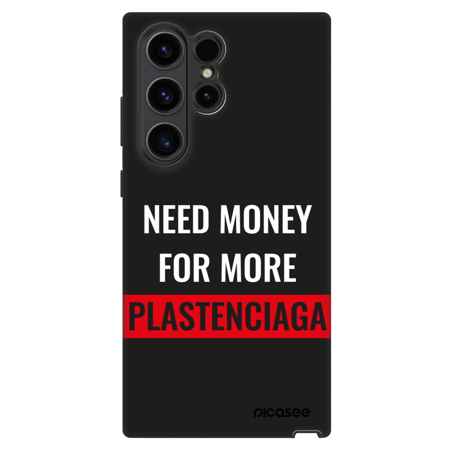 Picasee Fashion Case za Samsung Galaxy S23 Ultra 5G - More PLASTENCIAGA