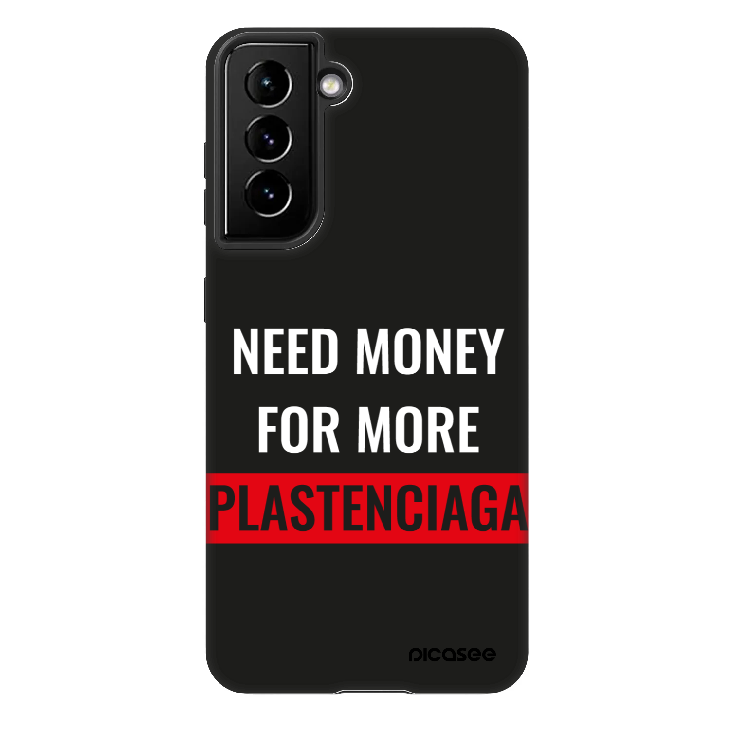 Picasee Fashion Case za Samsung Galaxy S21 FE 5G - More PLASTENCIAGA