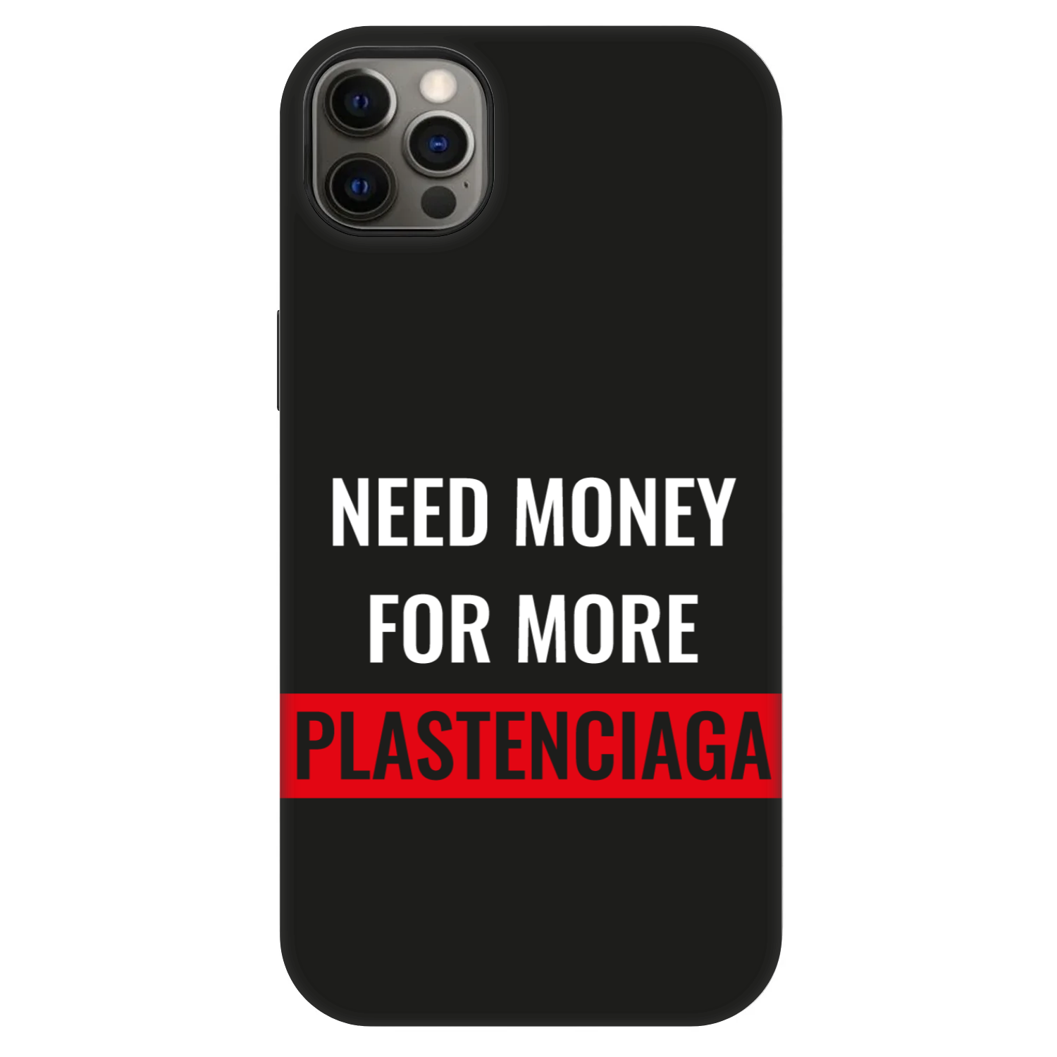 Picasee Fashion Case MagSafe za Apple iPhone 12 Pro Max - More PLASTENCIAGA