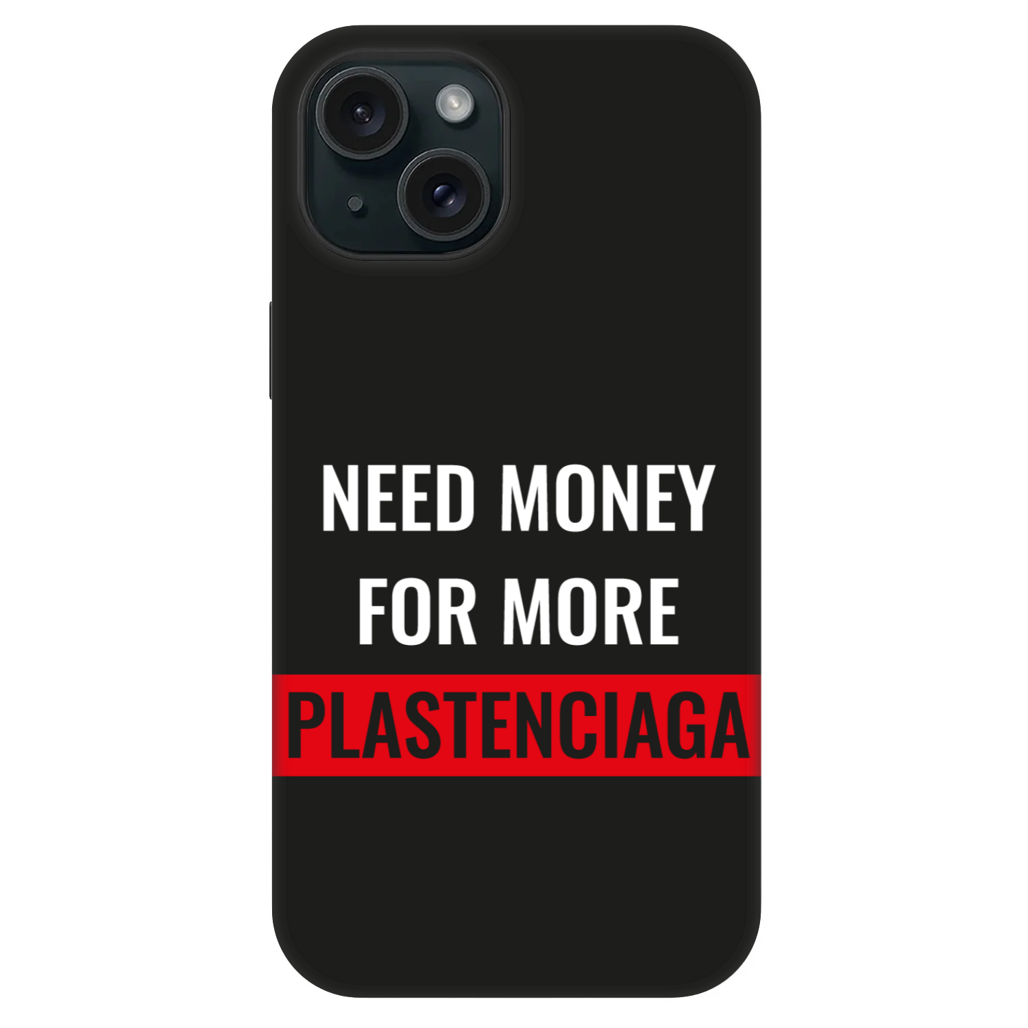 Picasee Fashion Case MagSafe za Apple iPhone 15 - More PLASTENCIAGA