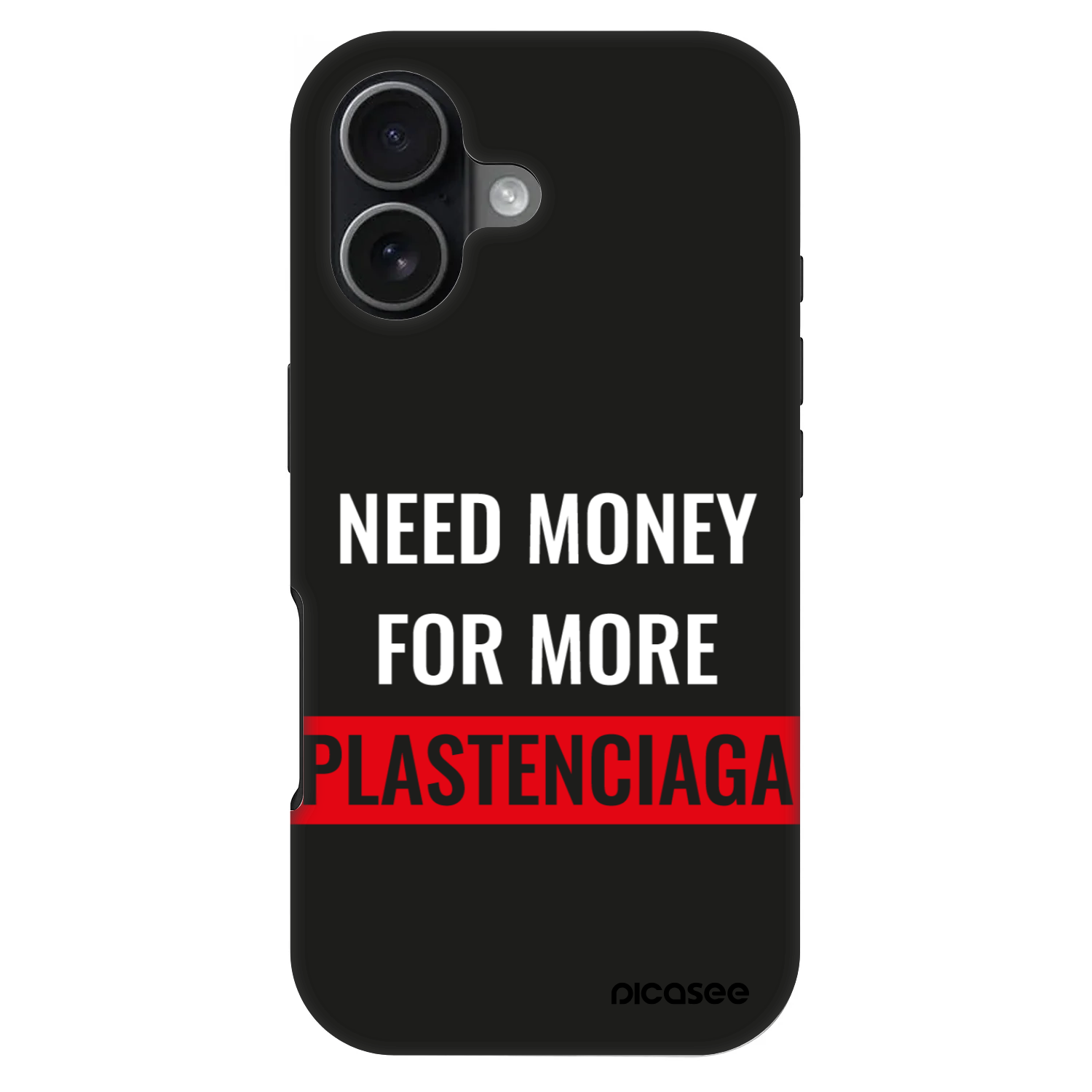 Picasee Fashion Case MagSafe za Apple iPhone 17 - More PLASTENCIAGA