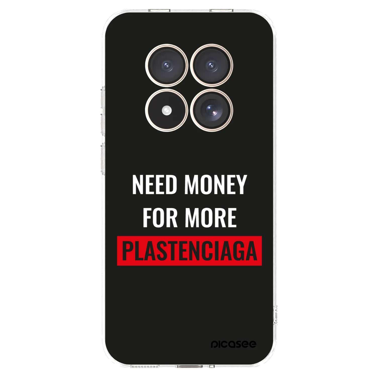 Picasee silikonska prozirna maskica za Xiaomi Redmi Note 15 Pro 4G - More PLASTENCIAGA