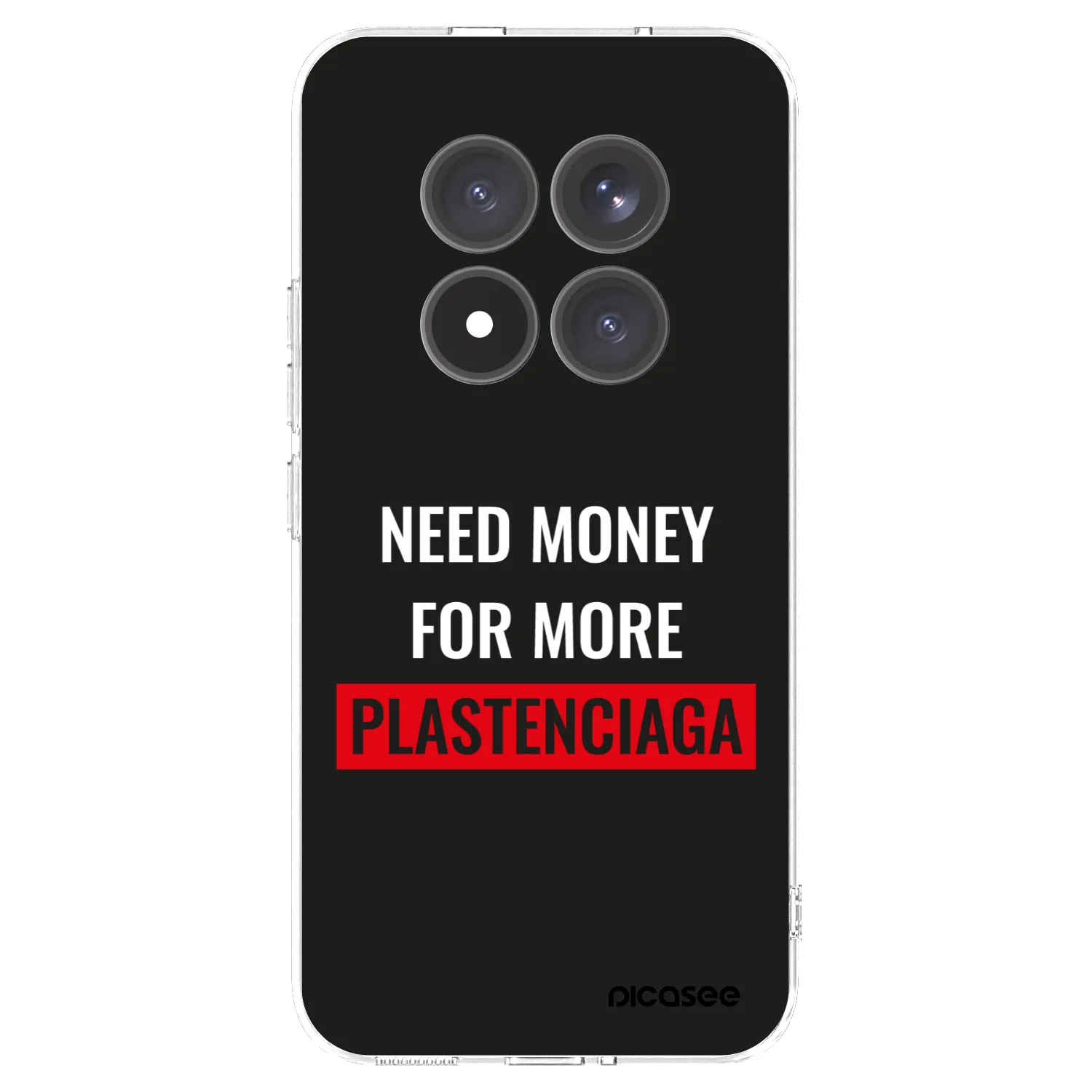Picasee silikonska prozirna maskica za Xiaomi Redmi Note 15 Pro+ - More PLASTENCIAGA