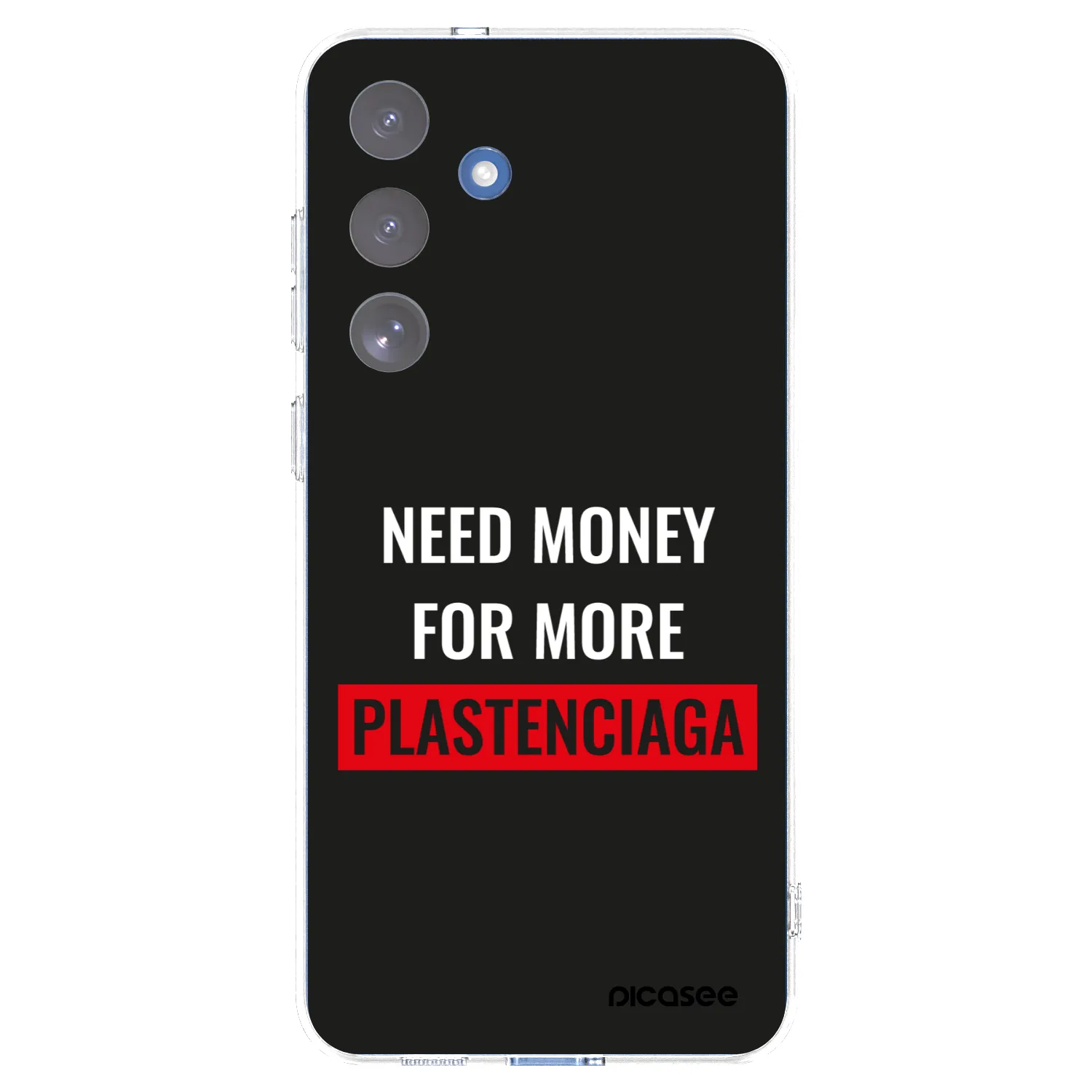 Picasee silikonska prozirna maskica za Samsung Galaxy S25 FE 5G - More PLASTENCIAGA