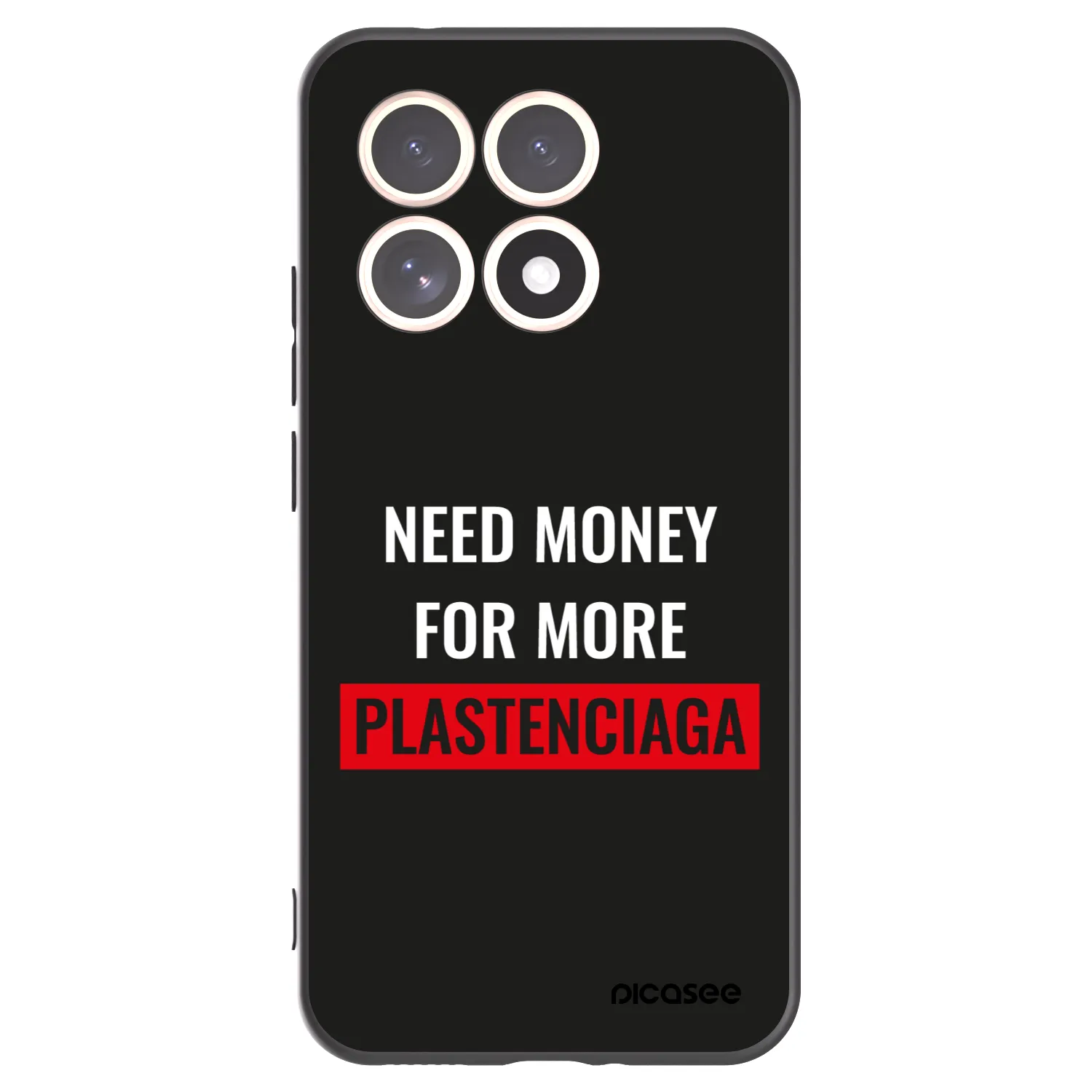 Picasee crna silikonska maskica za Xiaomi 15T - More PLASTENCIAGA