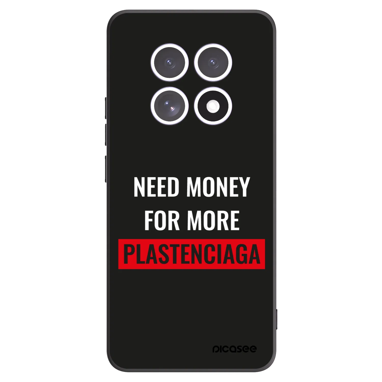 Picasee crna silikonska maskica za Xiaomi Redmi Note 15 - More PLASTENCIAGA