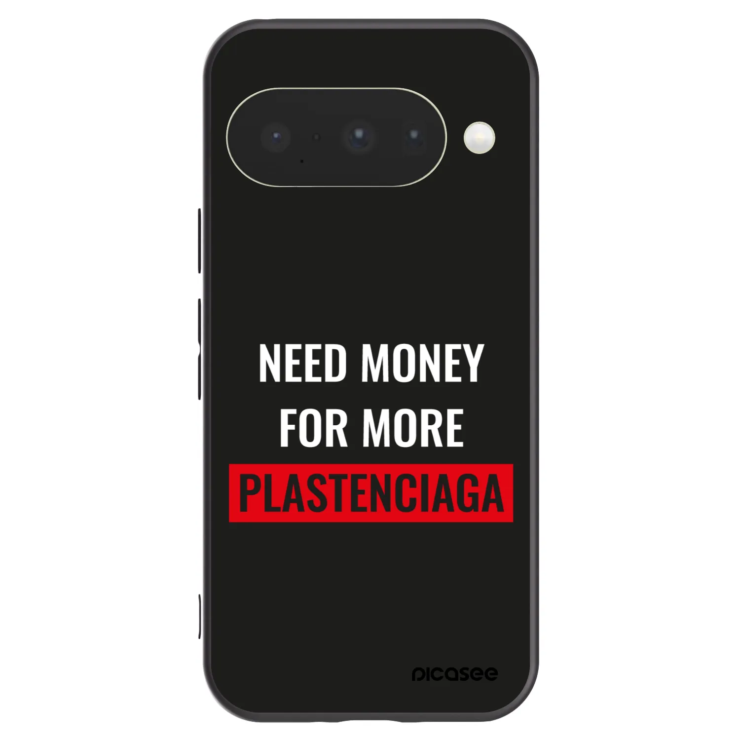 Picasee crna silikonska maskica za Google Pixel 10 - More PLASTENCIAGA