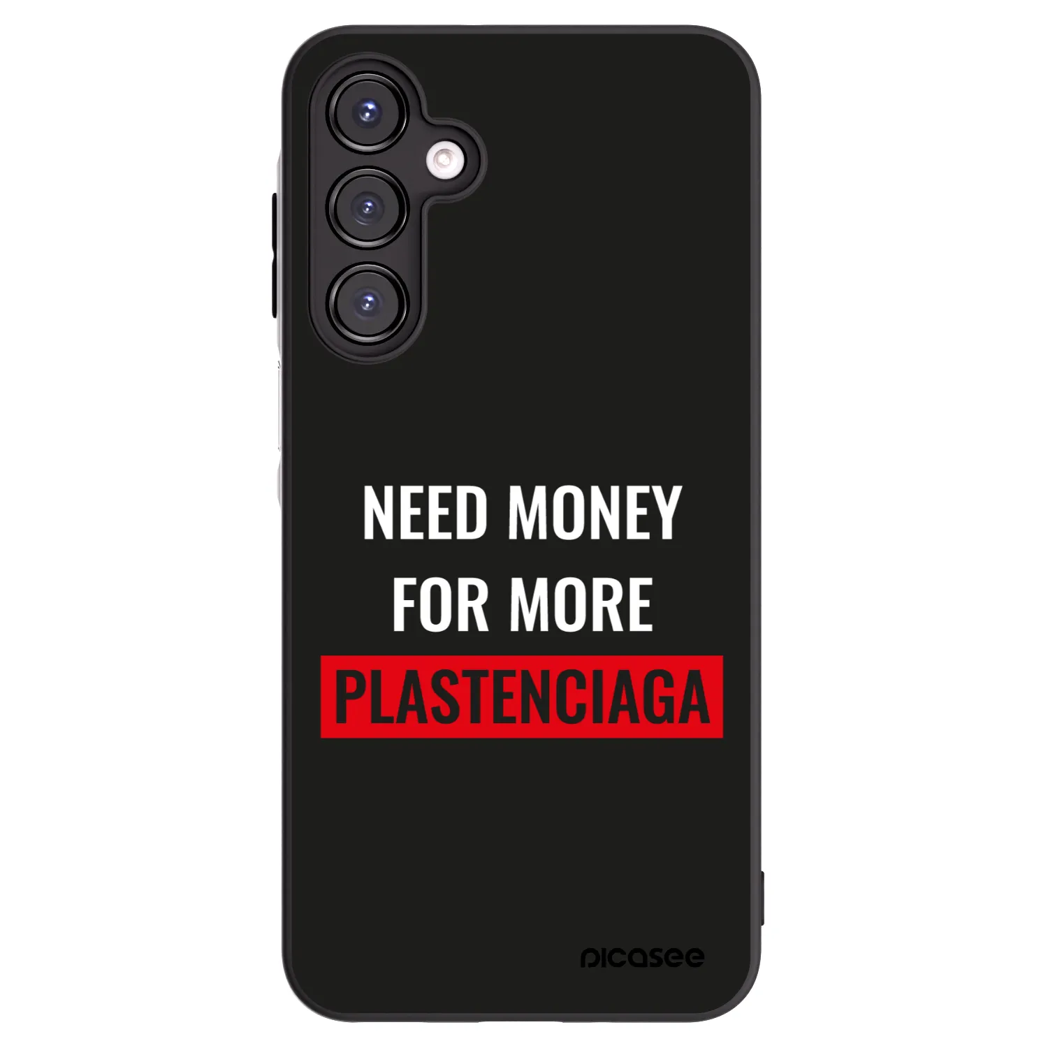 Picasee crna silikonska maskica za Samsung Galaxy A16 4G - More PLASTENCIAGA