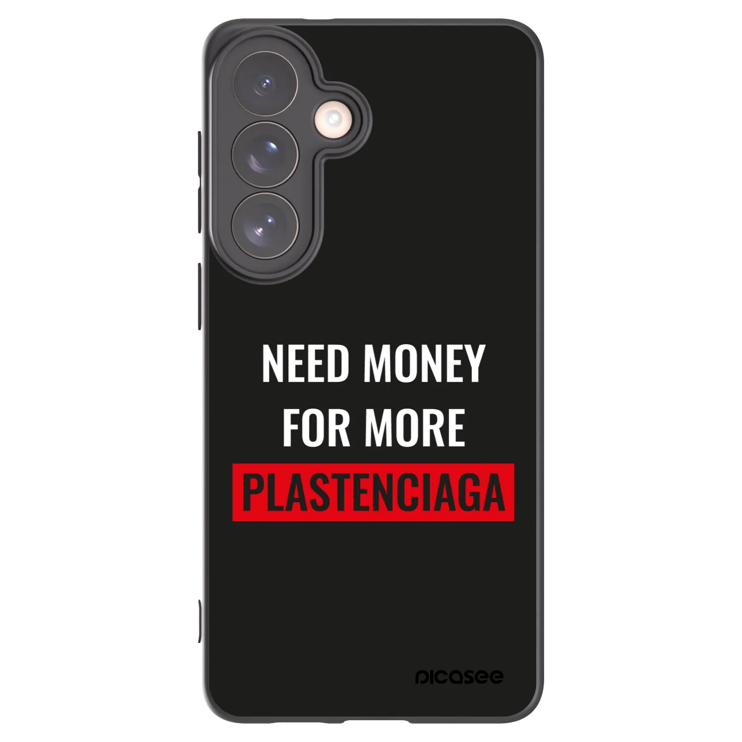 Picasee crna silikonska maskica za Samsung Galaxy S26+ - More PLASTENCIAGA