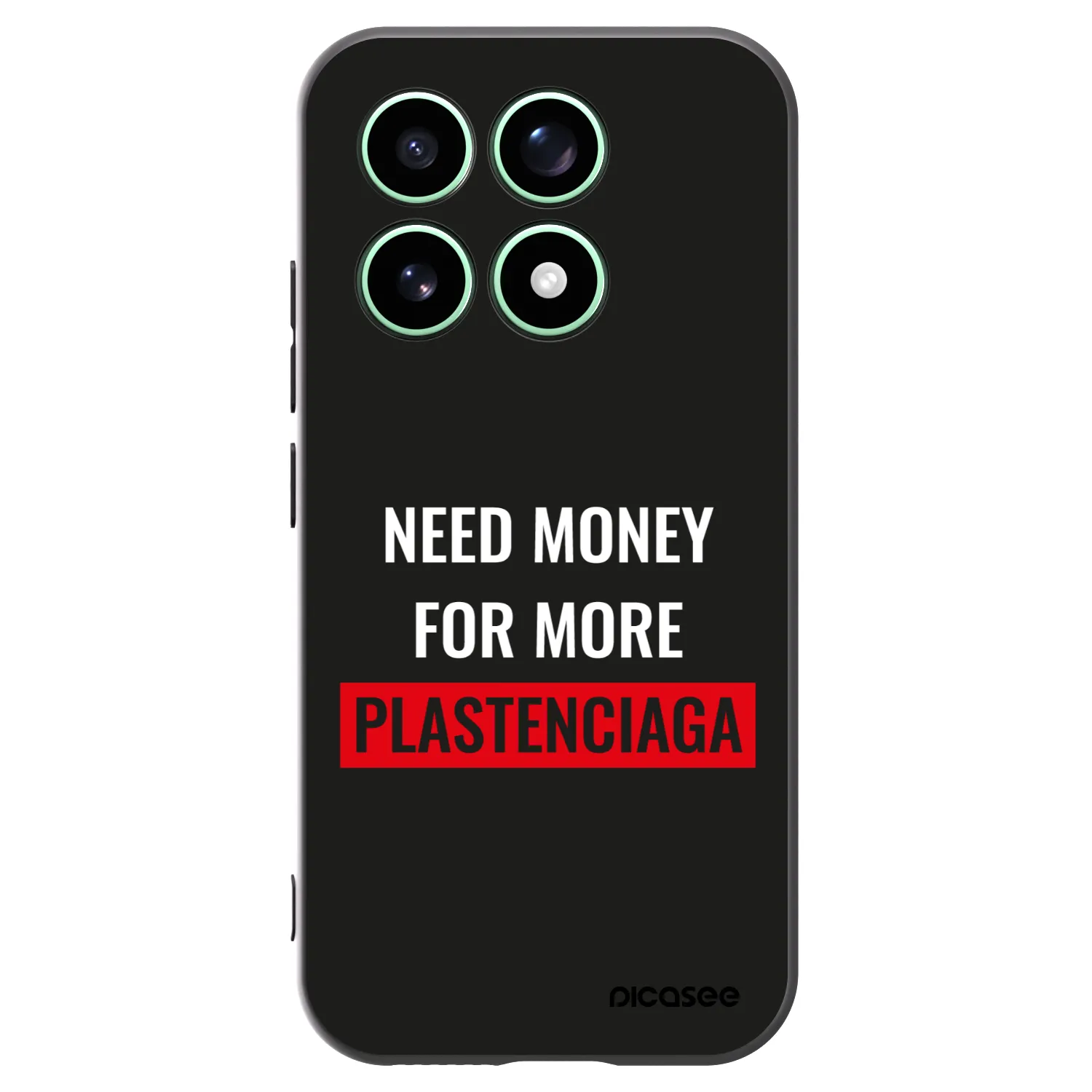 Picasee crna silikonska maskica za Xiaomi 17 - More PLASTENCIAGA