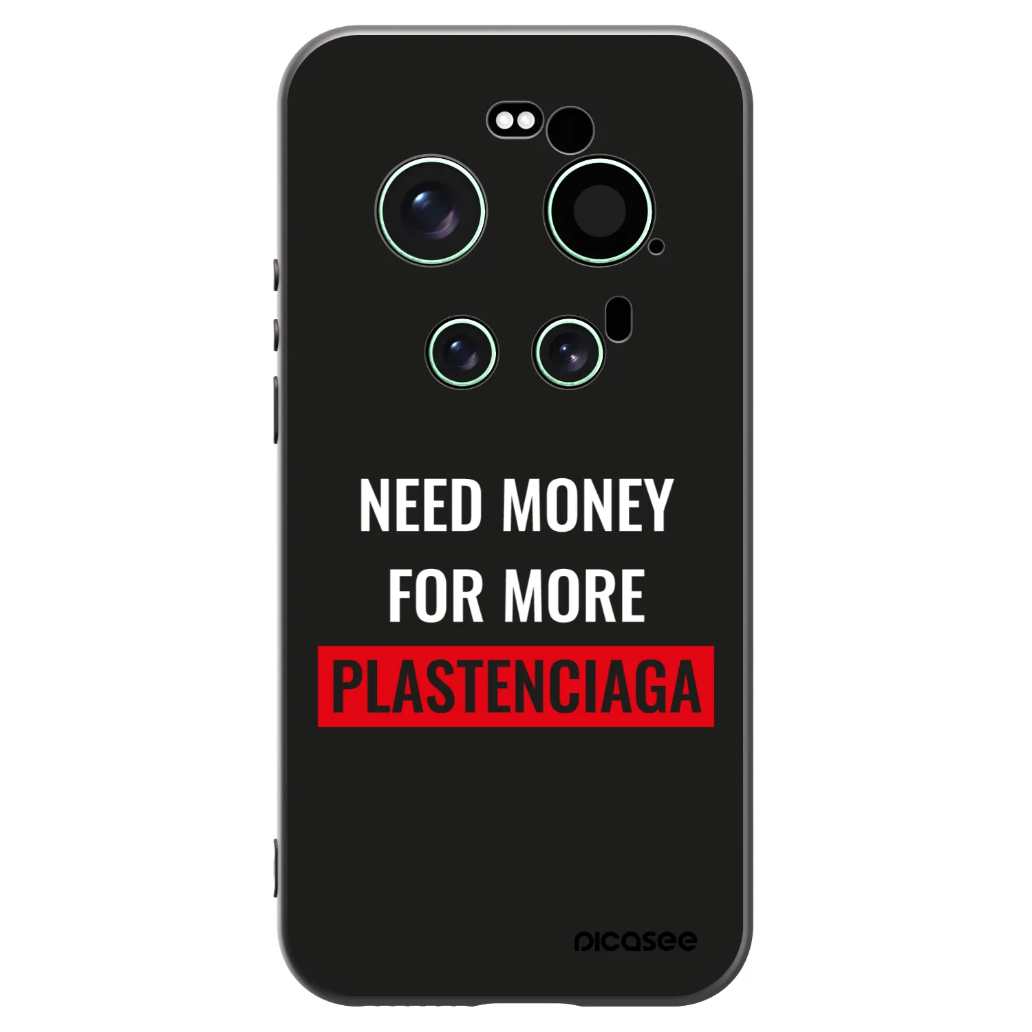 Picasee crna silikonska maskica za Xiaomi 17 Ultra - More PLASTENCIAGA