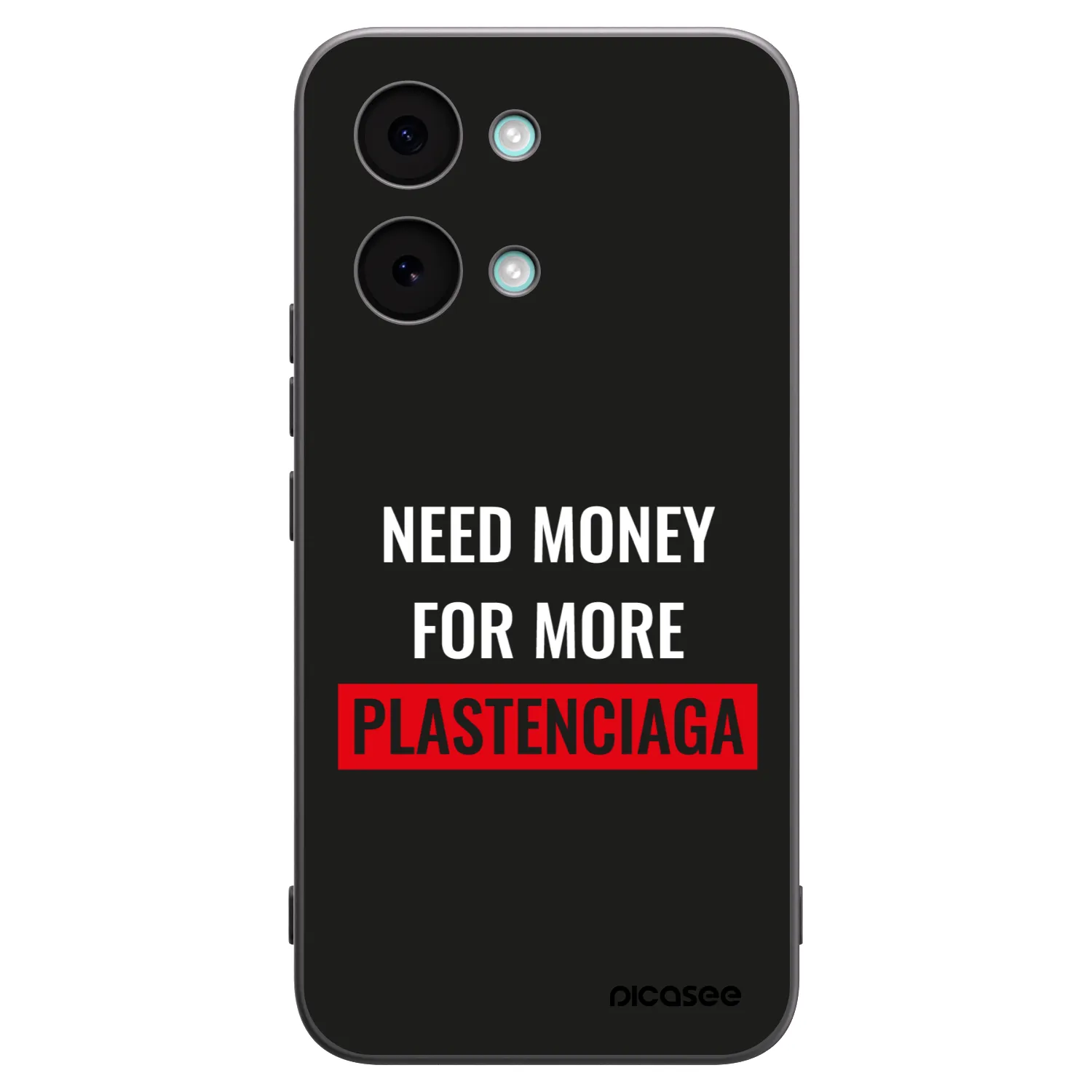 Picasee crna silikonska maskica za Xiaomi Poco X8 Pro Max - More PLASTENCIAGA