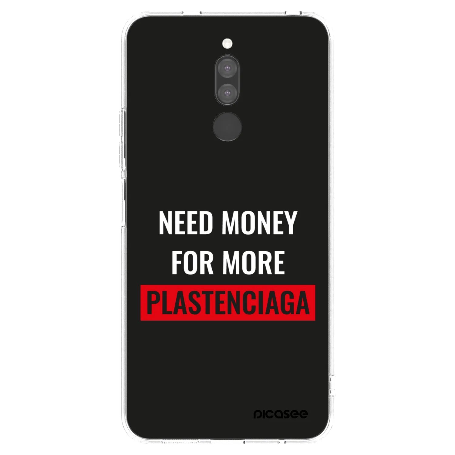 Picasee silikonska prozirna maskica za Xiaomi Redmi 8 - More PLASTENCIAGA
