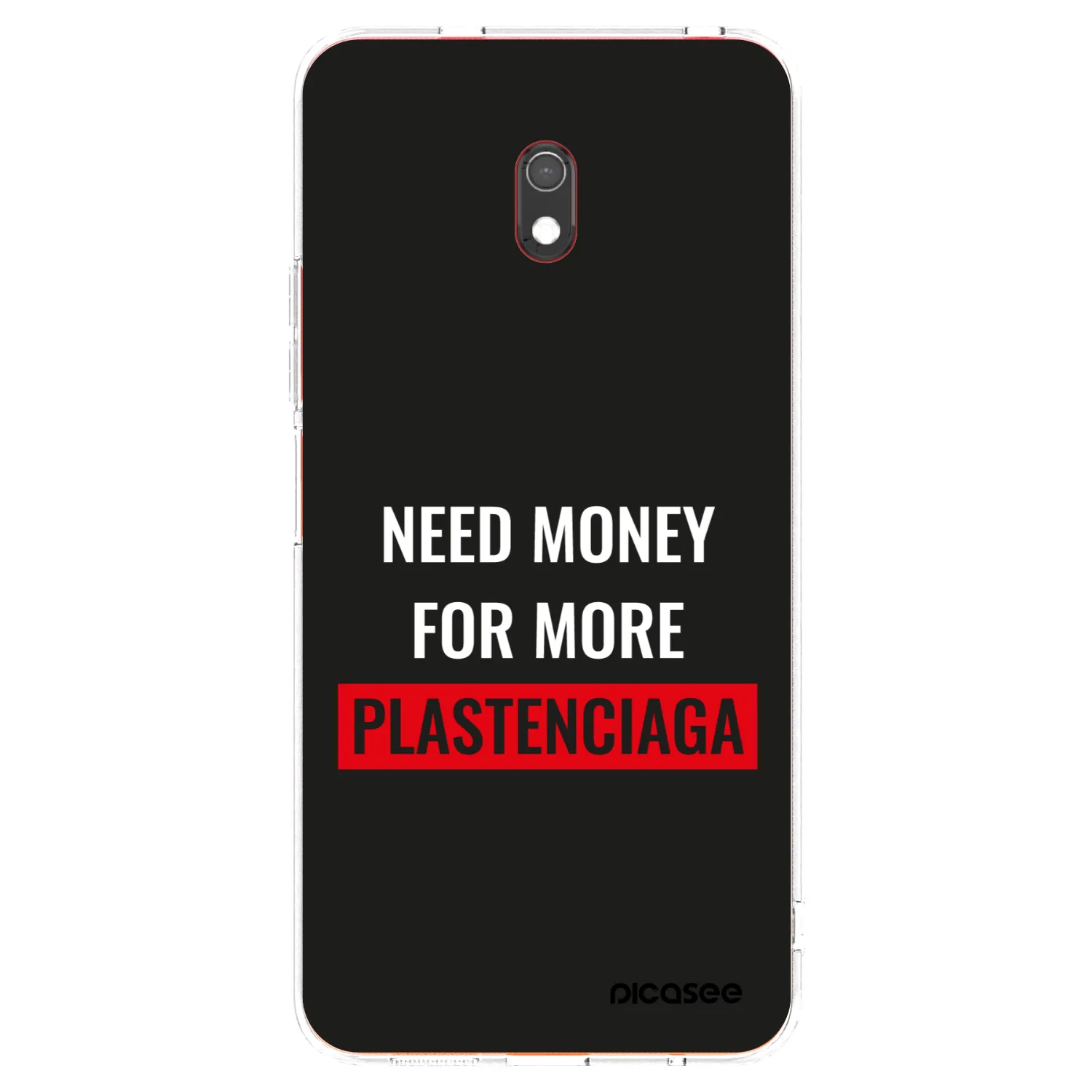Picasee silikonska prozirna maskica za Xiaomi Redmi 8A - More PLASTENCIAGA