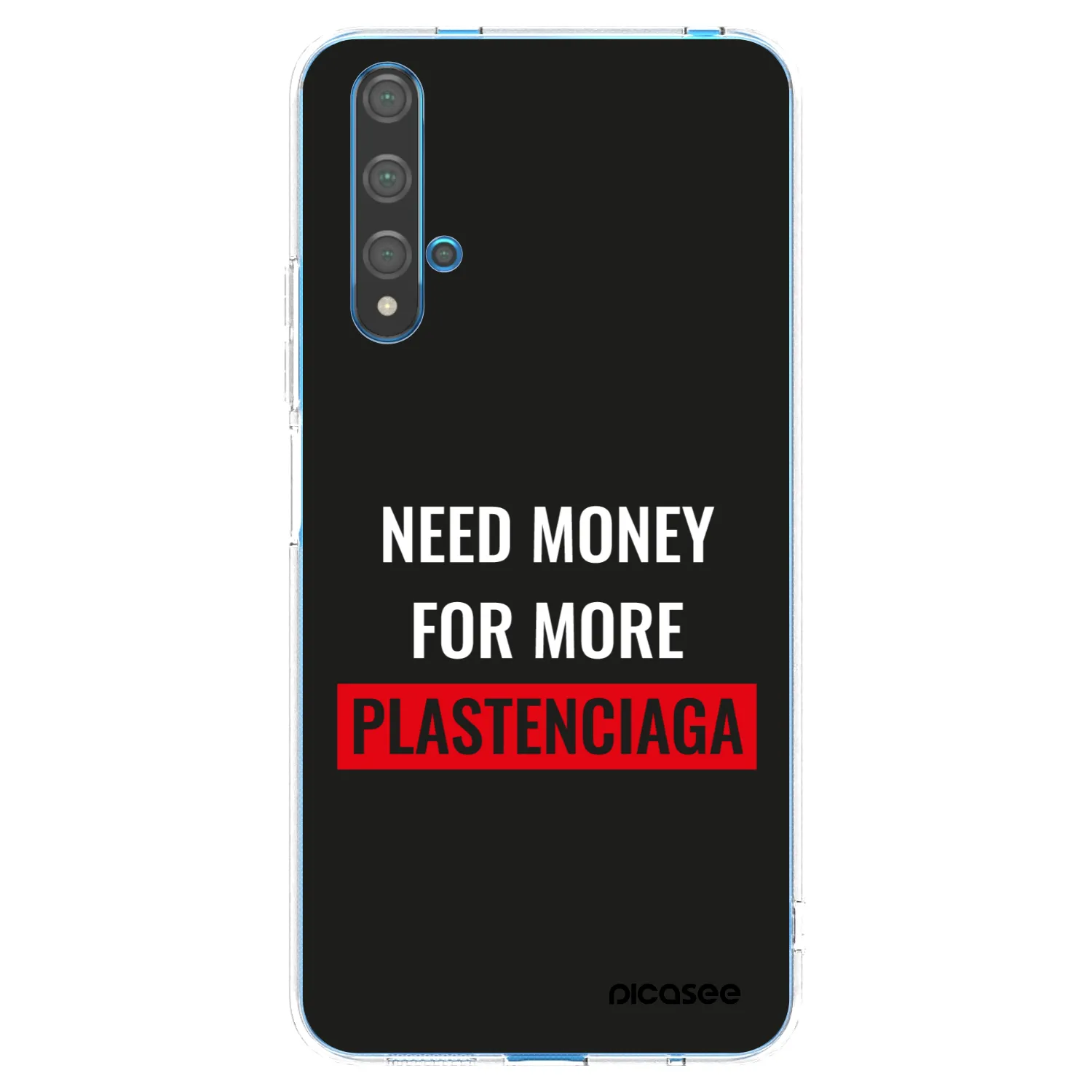 Picasee silikonska prozirna maskica za Huawei Nova 5T - More PLASTENCIAGA