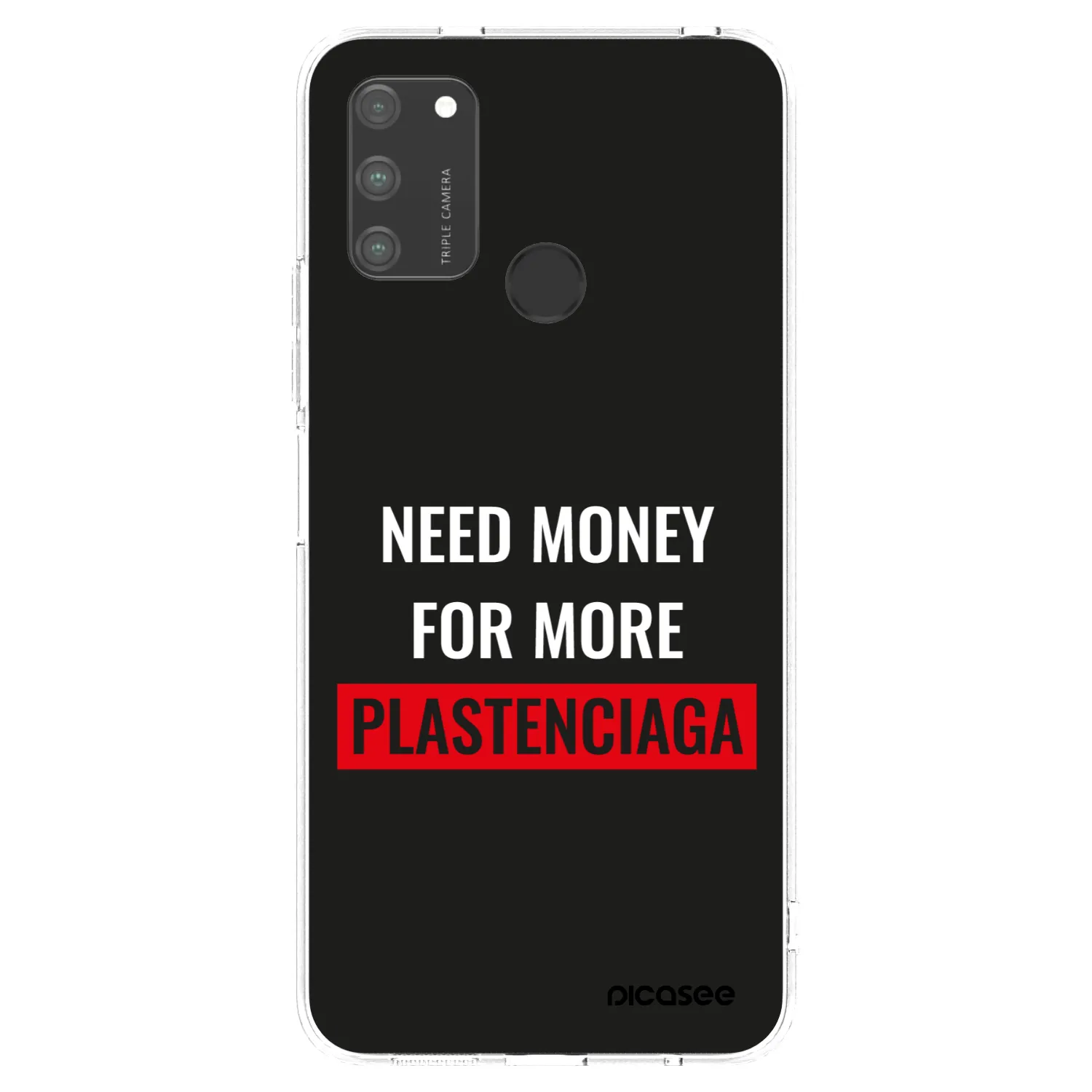 Picasee silikonska prozirna maskica za Honor 9A - More PLASTENCIAGA