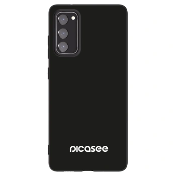 Picasee crna silikonska maskica za Samsung Galaxy S20 FE - Picasee