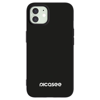 Picasee crna silikonska maskica za Apple iPhone 12 - Picasee