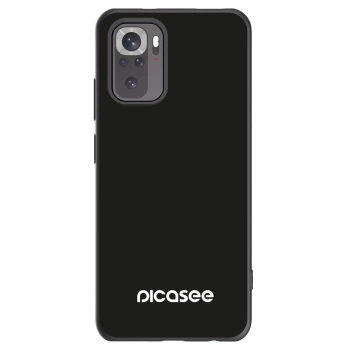 Picasee crna silikonska maskica za Xiaomi Redmi Note 10S - Picasee