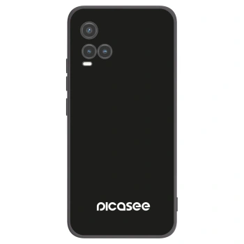 Picasee crna silikonska maskica za Vivo Y33s - Picasee