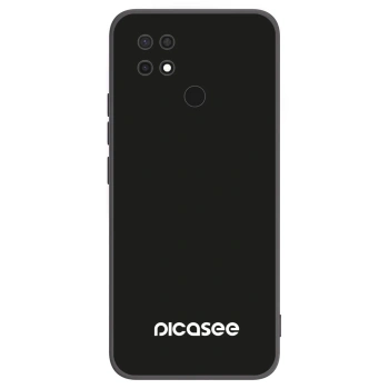 Picasee crna silikonska maskica za Xiaomi Redmi 10C - Picasee