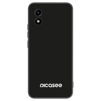 Picasee crna silikonska maskica za Vivo Y01 - Picasee