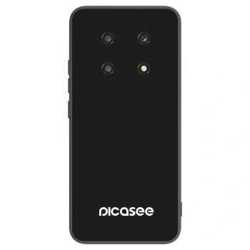 Picasee crna silikonska maskica za Honor Magic4 Lite 5G - Picasee