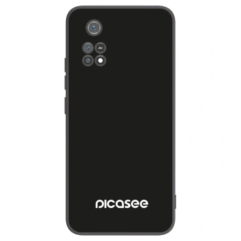Picasee crna silikonska maskica za Xiaomi Poco M4 Pro - Picasee