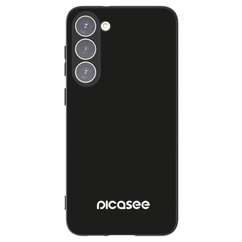 Picasee crna silikonska maskica za Samsung Galaxy S23+ 5G - Picasee