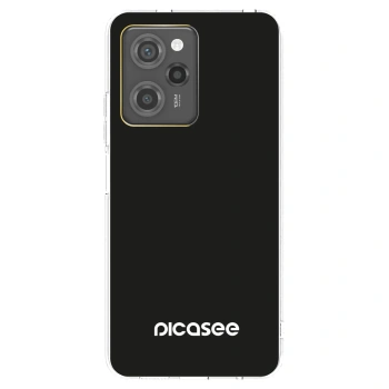 Picasee crna silikonska maskica za Xiaomi Poco X5 Pro - Picasee