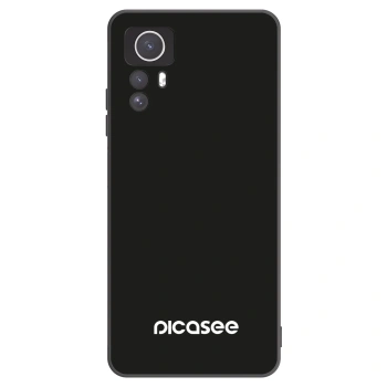 Picasee crna silikonska maskica za Xiaomi Redmi Note 12S - Picasee