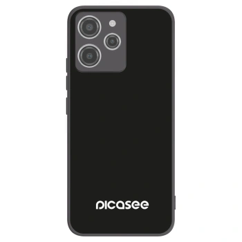 Picasee crna silikonska maskica za Xiaomi Redmi 12 4G - Picasee