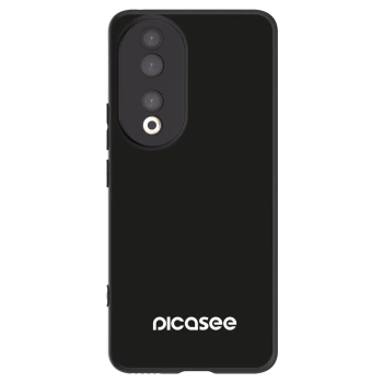 Picasee crna silikonska maskica za Honor 90 5G - Picasee