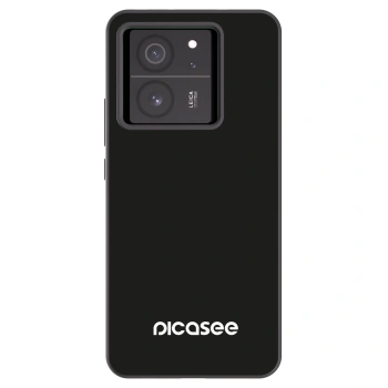 Picasee crna silikonska maskica za Xiaomi 13T - Picasee
