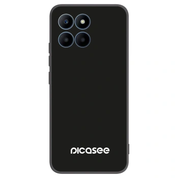 Picasee crna silikonska maskica za Honor 70 Lite - Picasee