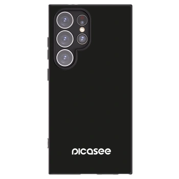 Picasee crna silikonska maskica za Samsung Galaxy S24 Ultra S928B 5G - Picasee