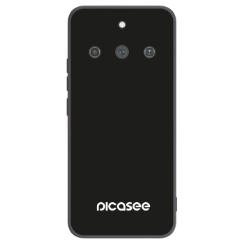 Picasee crna silikonska maskica za Realme 11 Pro+ - Picasee