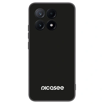 Picasee crna silikonska maskica za Xiaomi Poco X6 Pro - Picasee