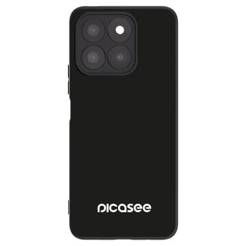 Picasee crna silikonska maskica za Honor X8b - Picasee