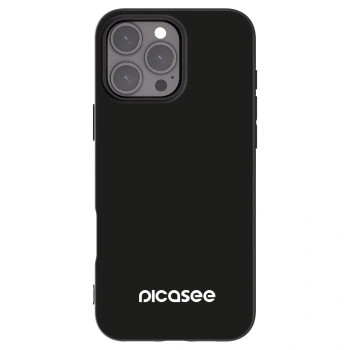 Picasee crna silikonska maskica za Apple iPhone 16 Pro Max - Picasee