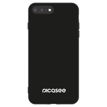 Picasee crna silikonska maskica za Apple iPhone 8 Plus - Picasee