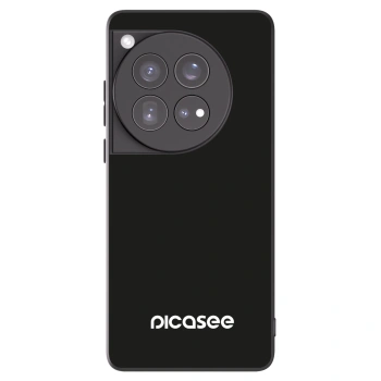 Picasee crna silikonska maskica za OnePlus 12 5G - Picasee