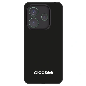 Picasee crna silikonska maskica za Xiaomi Redmi Note 14 5G - Picasee