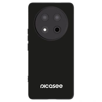 Picasee crna silikonska maskica za Honor Magic7 Lite 5G - Picasee