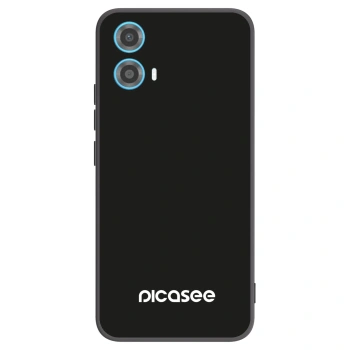 Picasee crna silikonska maskica za Motorola Moto G34 5G - Picasee